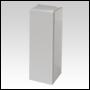 ***OUT OF STOCK***White Gloss 1.4 x 1.4 x 4.5 inches tall box.