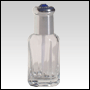 Plain Glass Bottle with Silver Cap.Capacity: 4 Dram (10ml) 