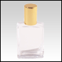 Elegant Roll on glass bottle w/Gold cap.Capacity: 1/2oz (15ml)