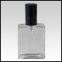 Elegant glass bottle w/Black spray top. Capacity: 2oz (60 ml)